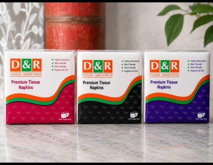 D&R premium tissue napkin range